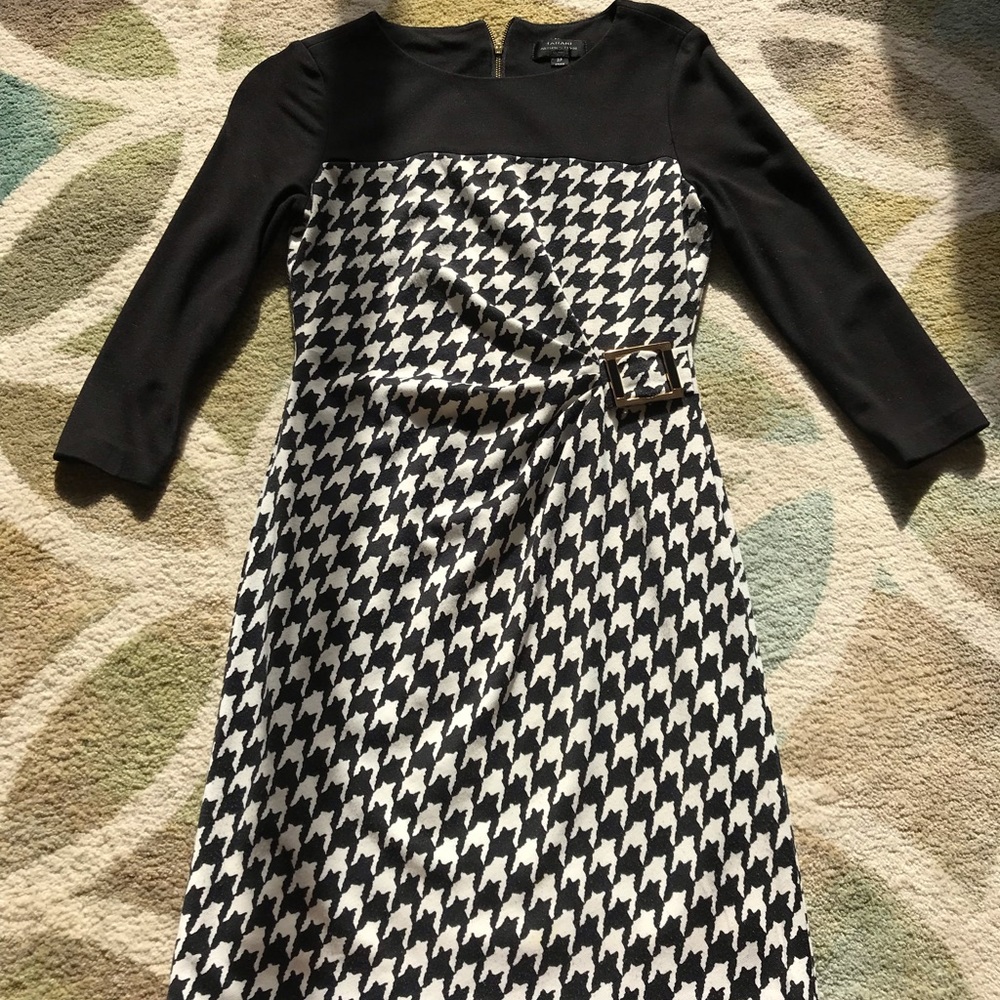 Houndstooth dress